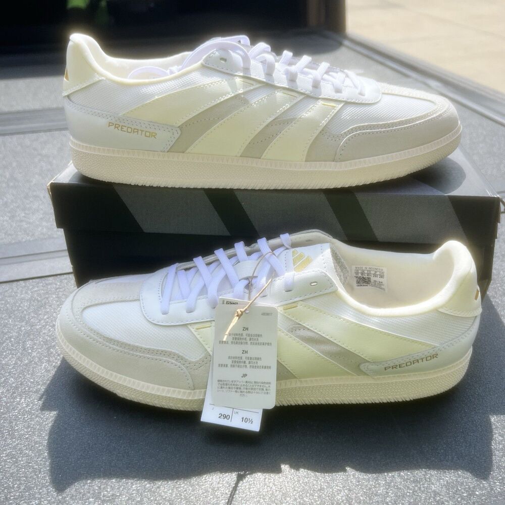 Adidas Predator Freestyle Indoor Men's Soccer Shoes Cloud White IH4795 Size 11